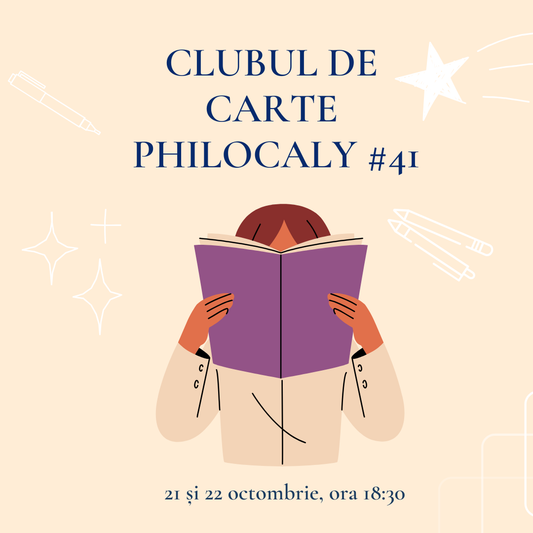 Clubul de carte Philocaly #41 - octombrie 2026