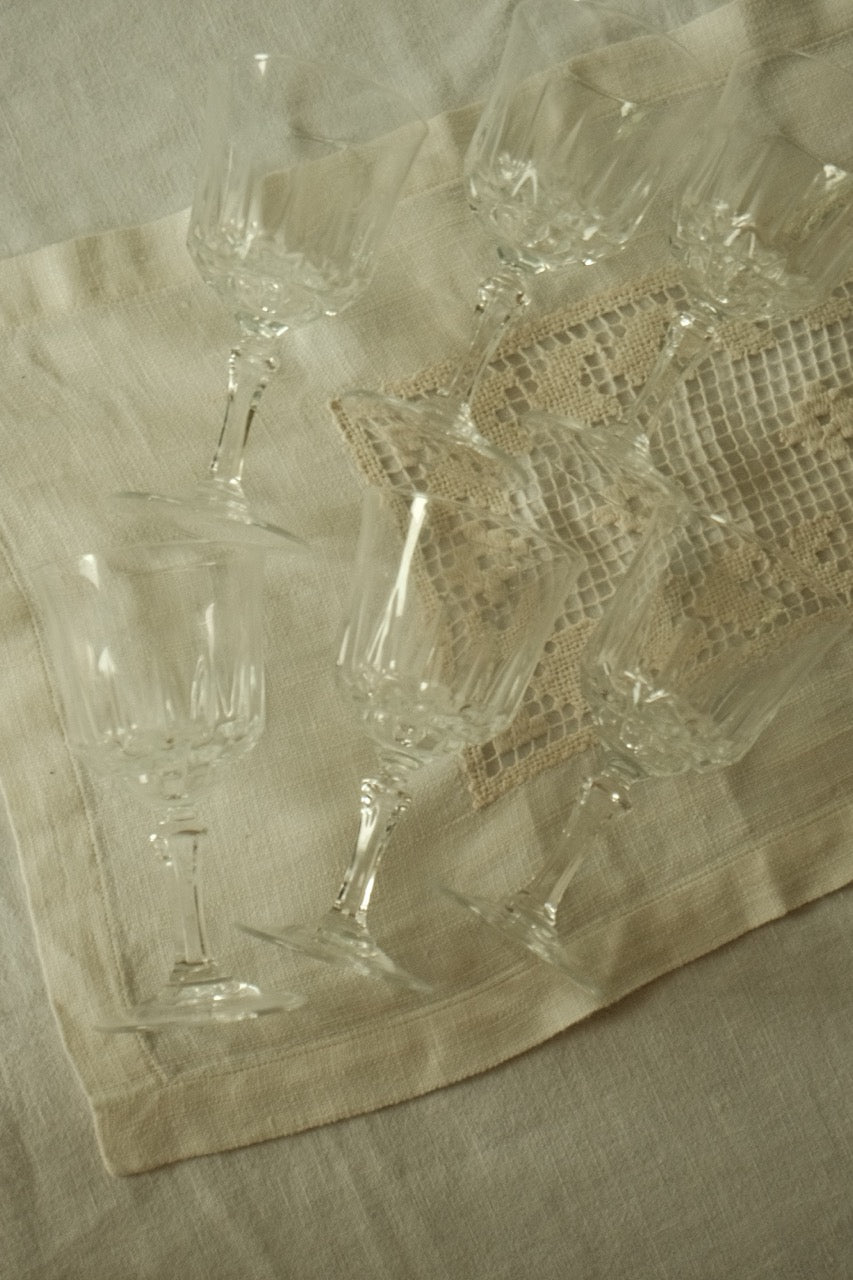 Set 6 pahare de cristal