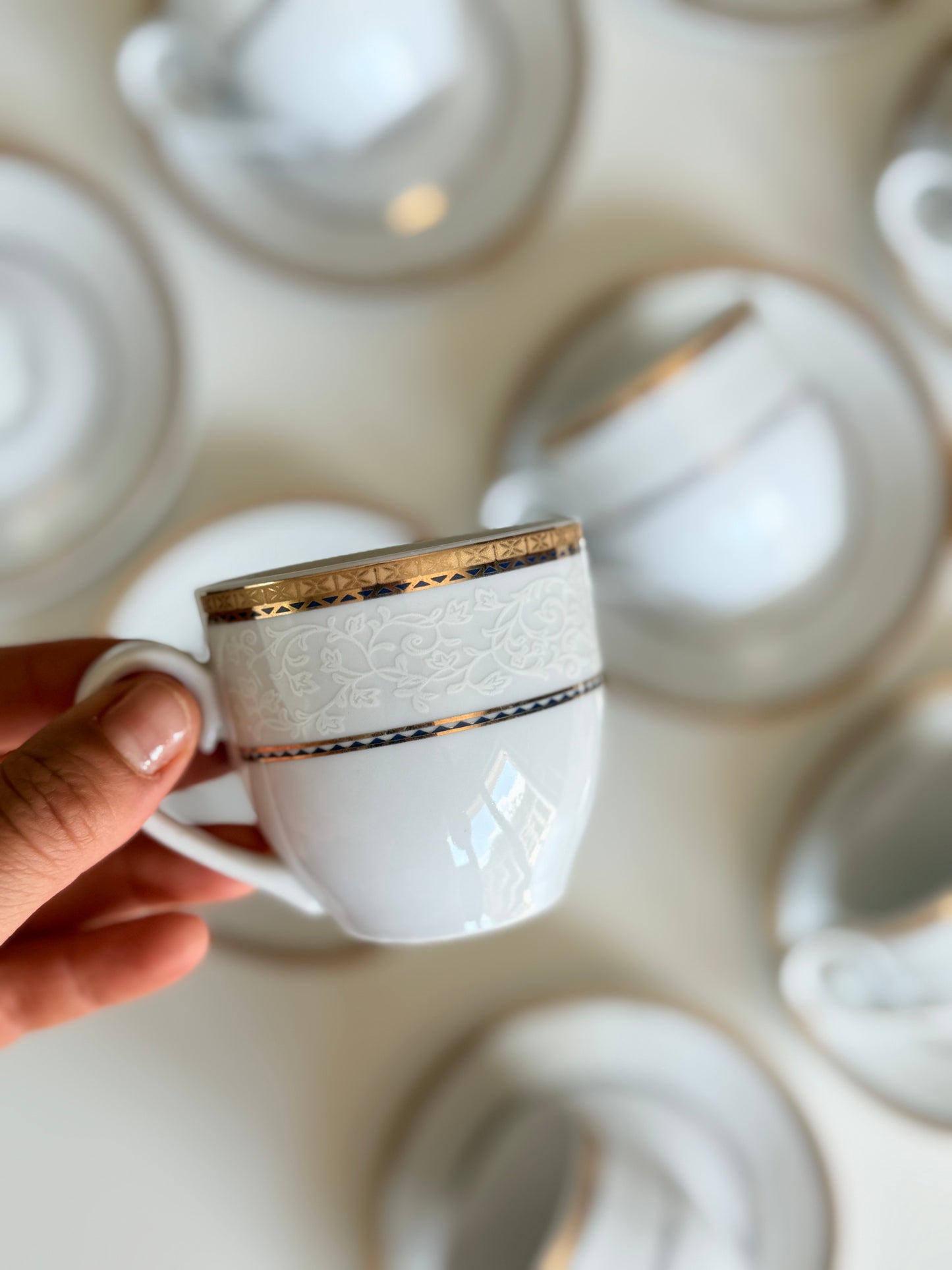 Set de ceai Limoges, colecția Matisse, 6 persoane