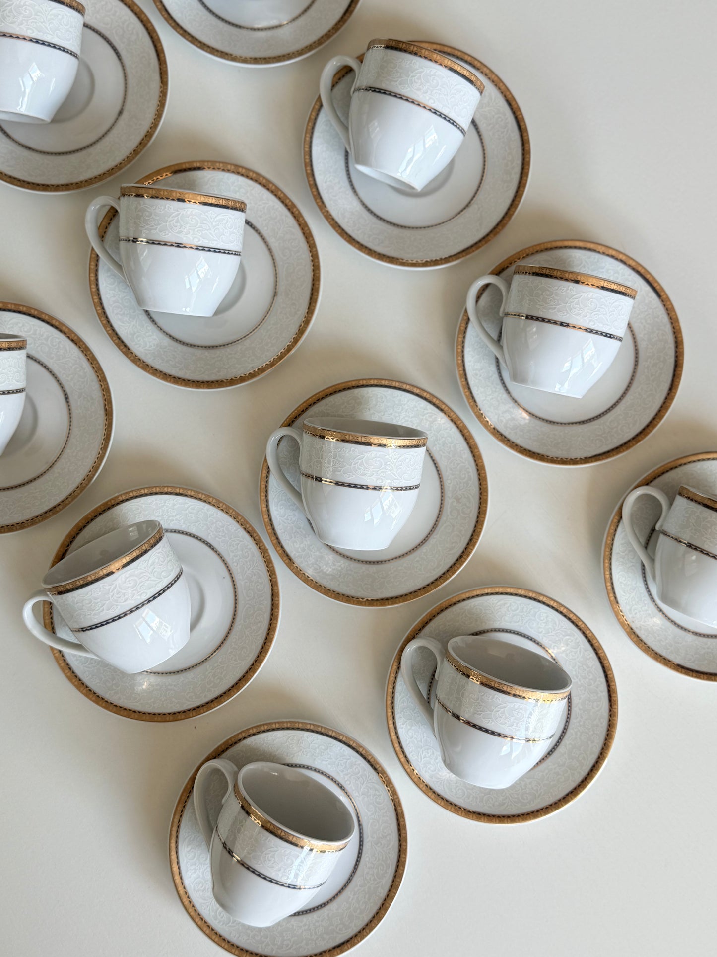 Set de ceai Limoges, colecția Matisse, 6 persoane