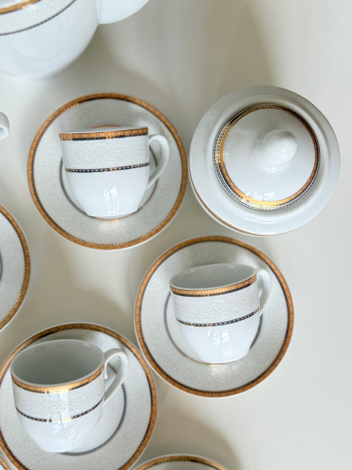 Set de ceai Limoges, colecția Matisse, 6 persoane