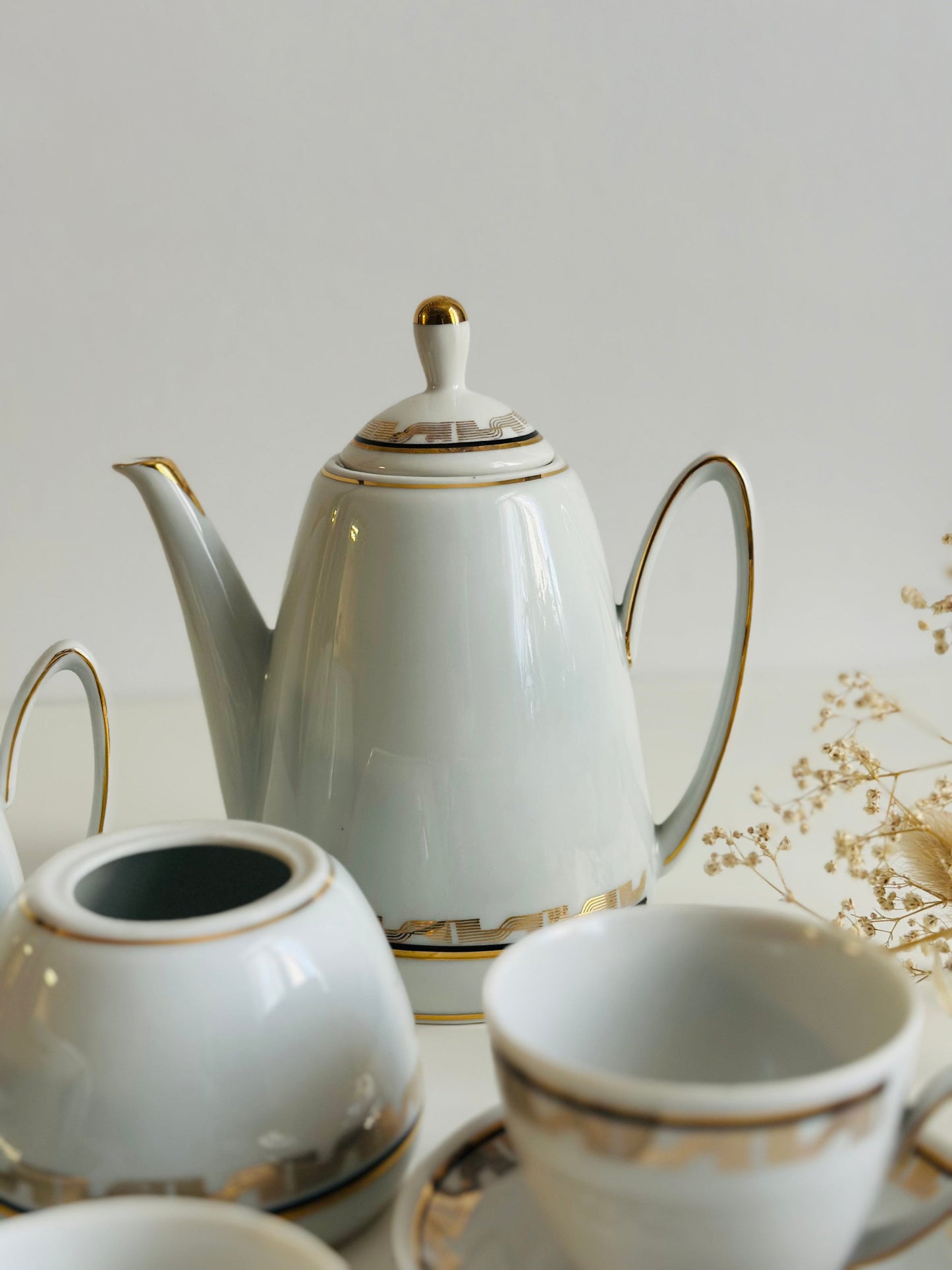 Set de ceai/cafea din porțelan de Cluj - 3 persoane