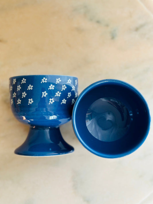 Set 2 cupe cu floricele