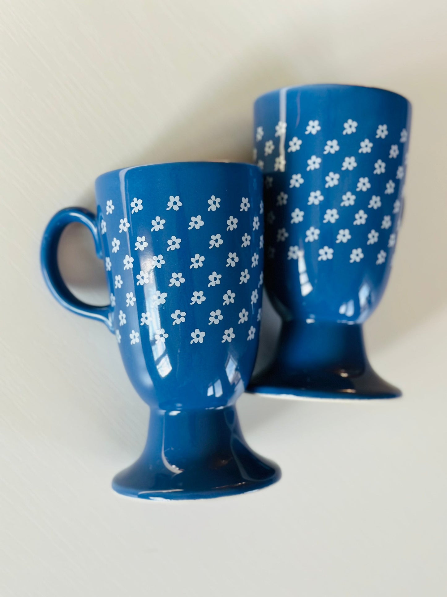 Flori și iubire, set din ceramică pentru doi