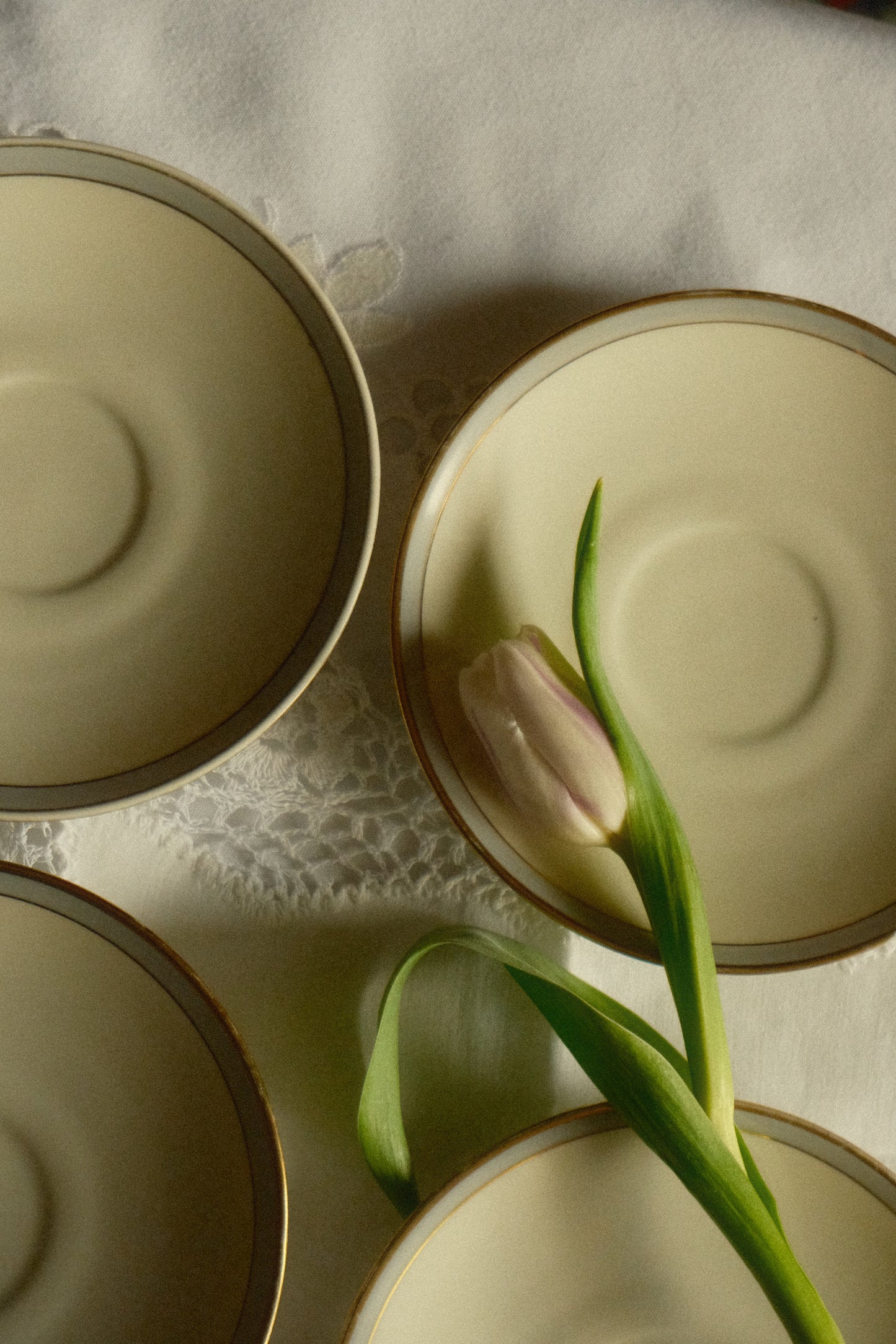Set 6 farfuriuțe de tort art-deco