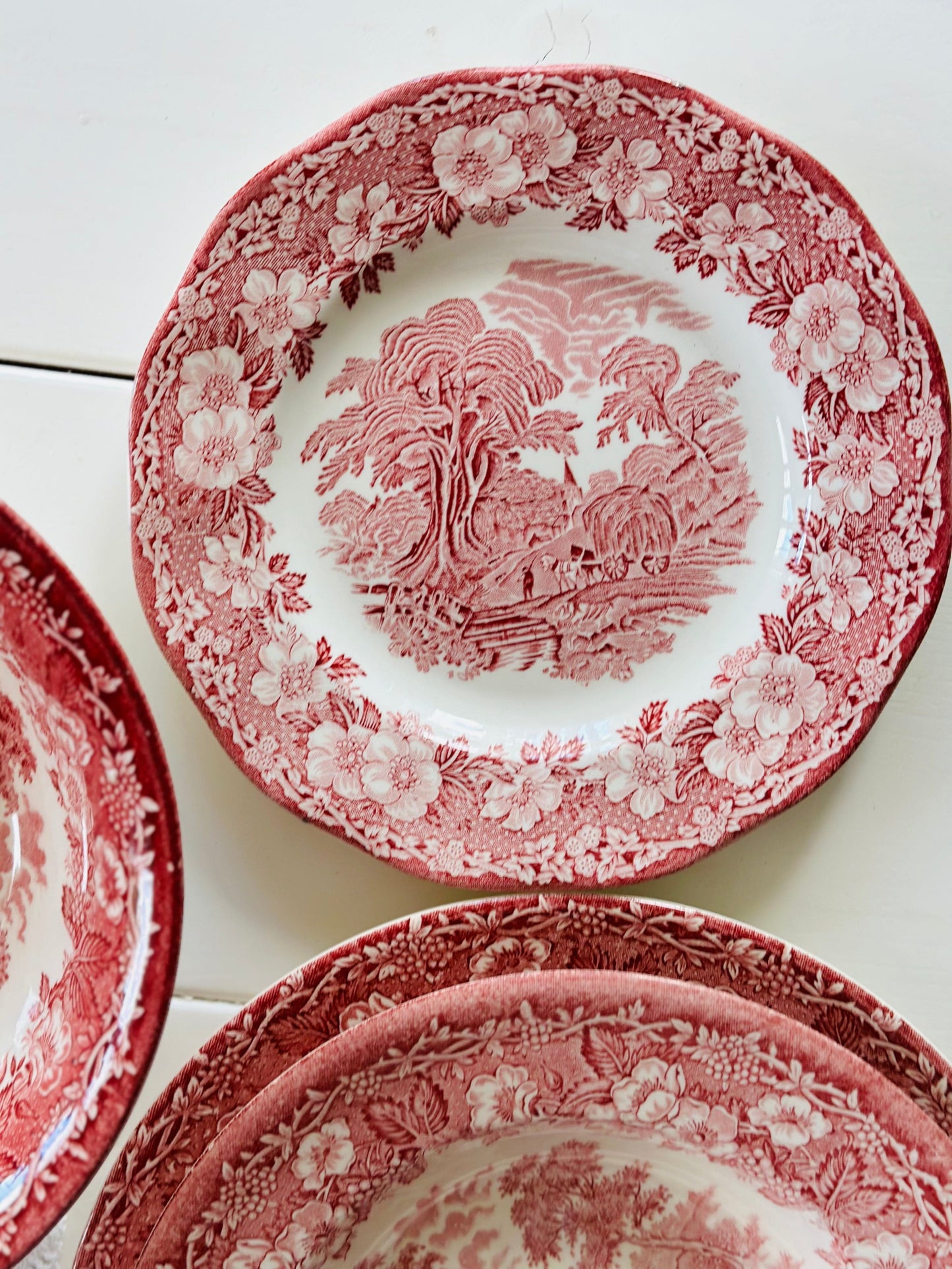 Set pentru două persoane, porțelan englezesc Ironstone