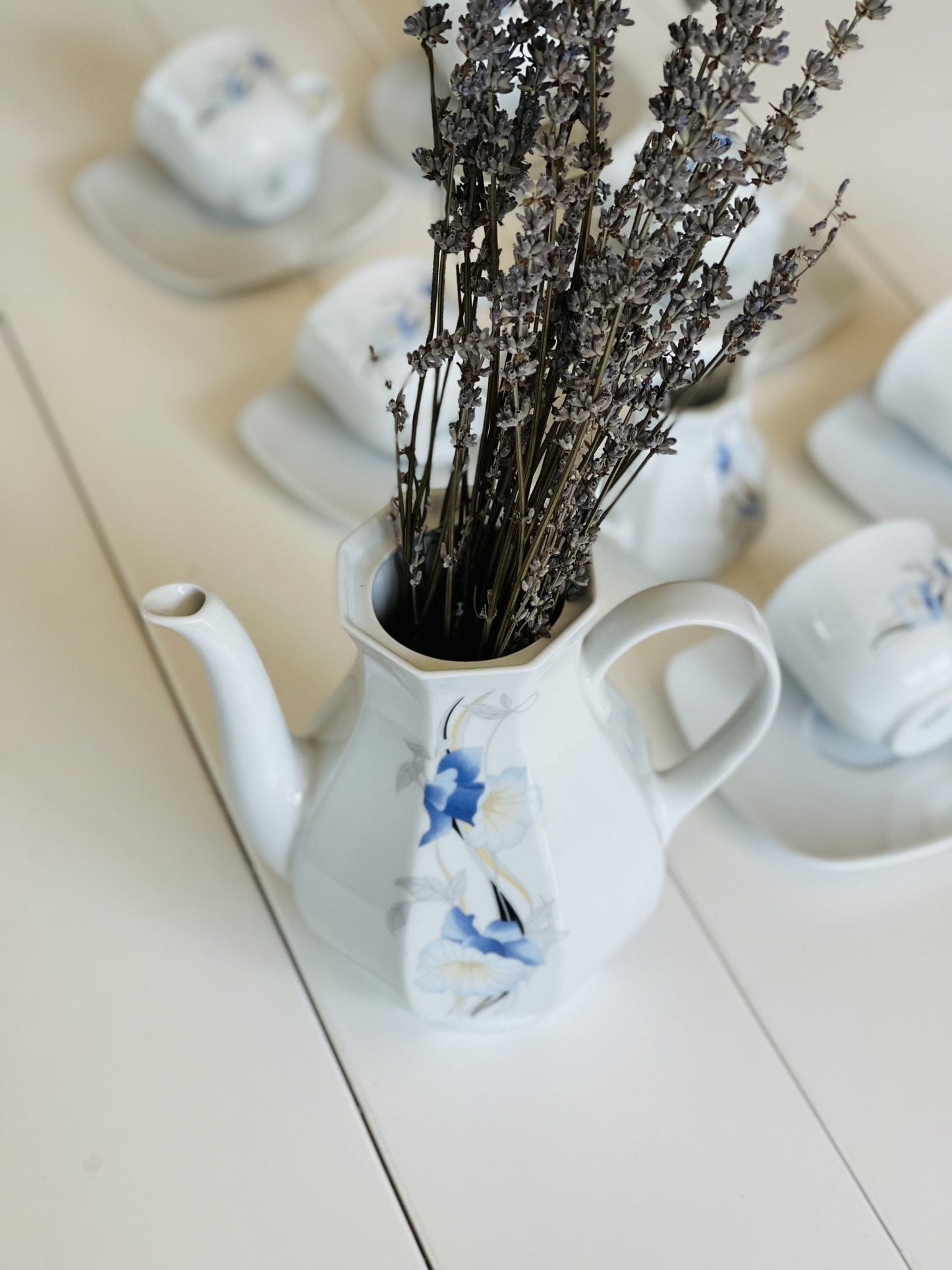 Set de ceai/cafea cu iriși