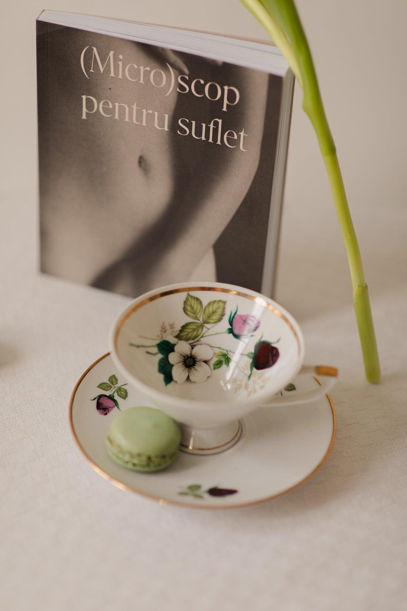 Set cadou – ceașcă și cartea „(Micro)scop pentru suflet”