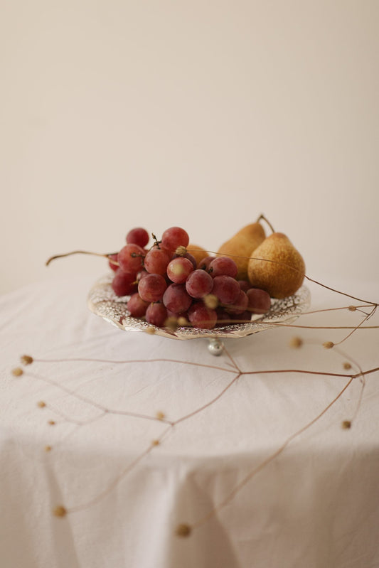 Suport dantelat, pentru fructe și dor