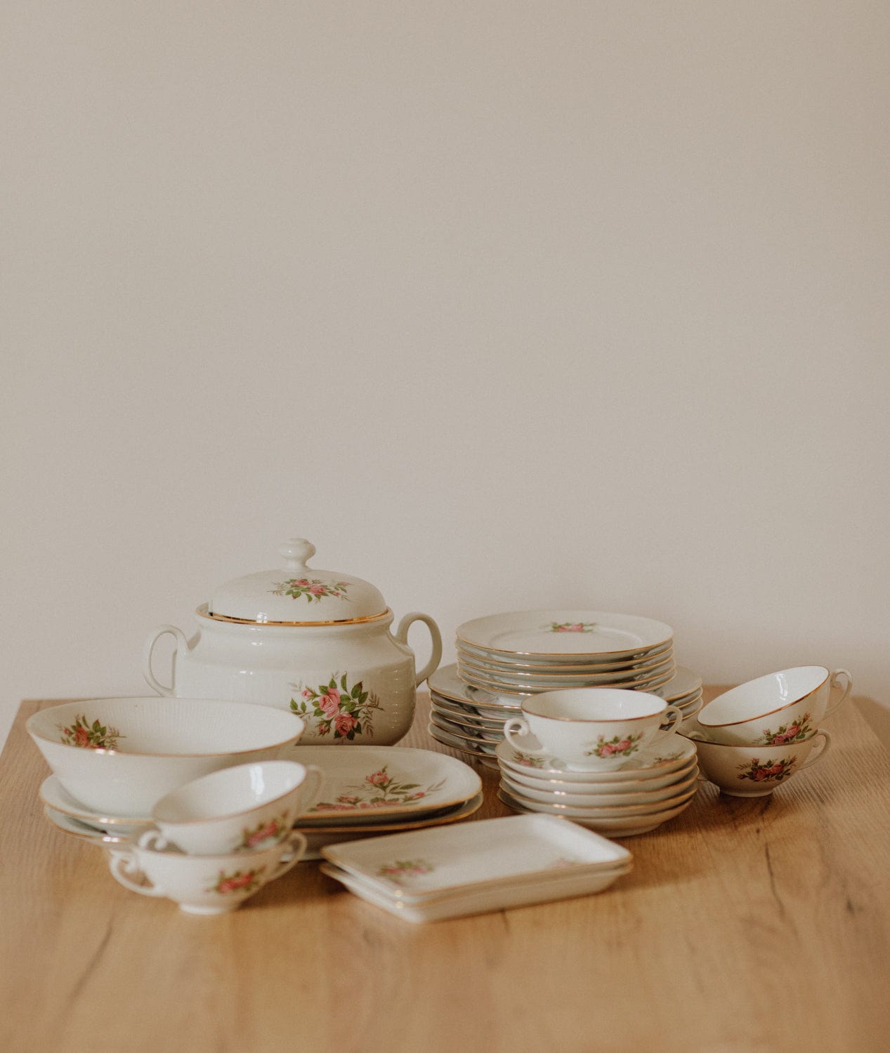 Set de masă de sărbătoare, 26 piese