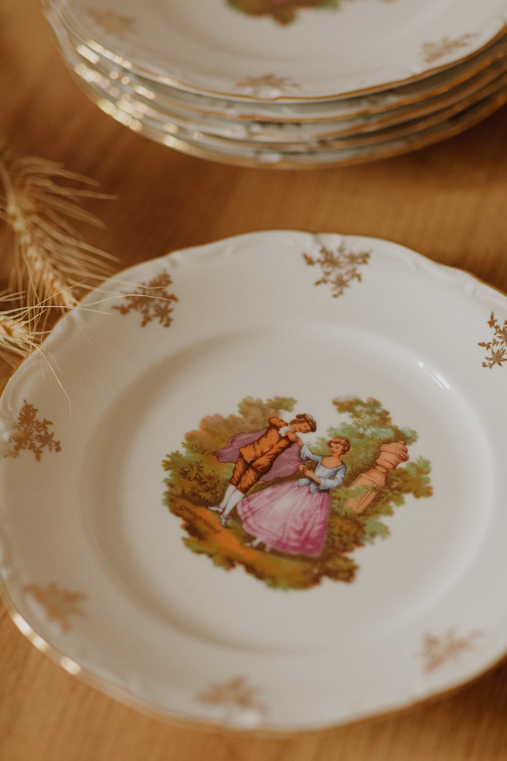 Set 6 farfurii late Fragonard