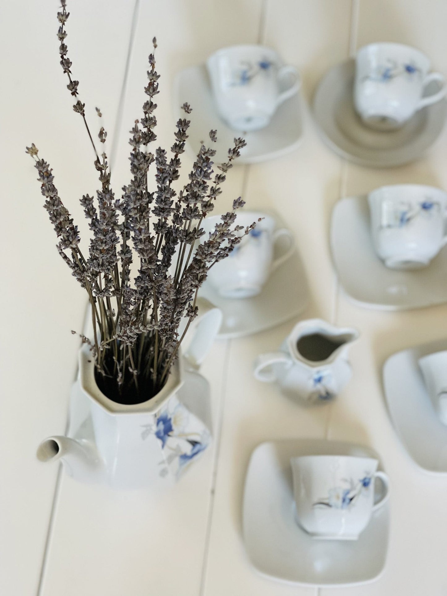 Set de ceai/cafea cu iriși
