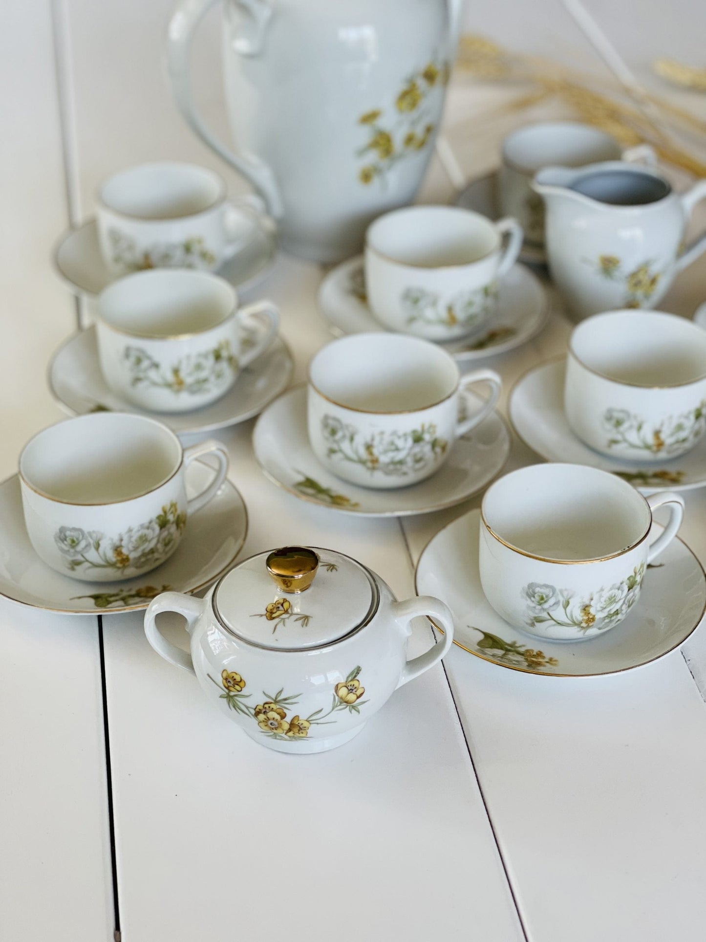 Flori de câmp - set pentru 8 persoane
