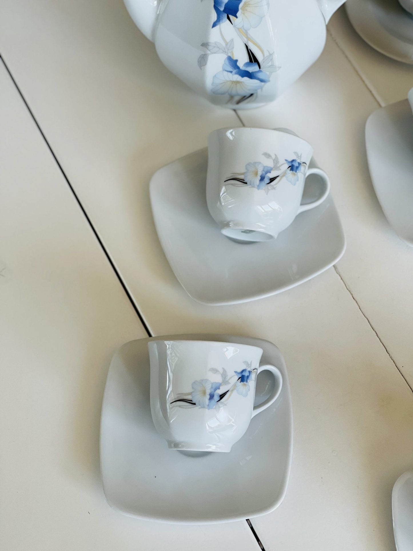 Set de ceai/cafea cu iriși