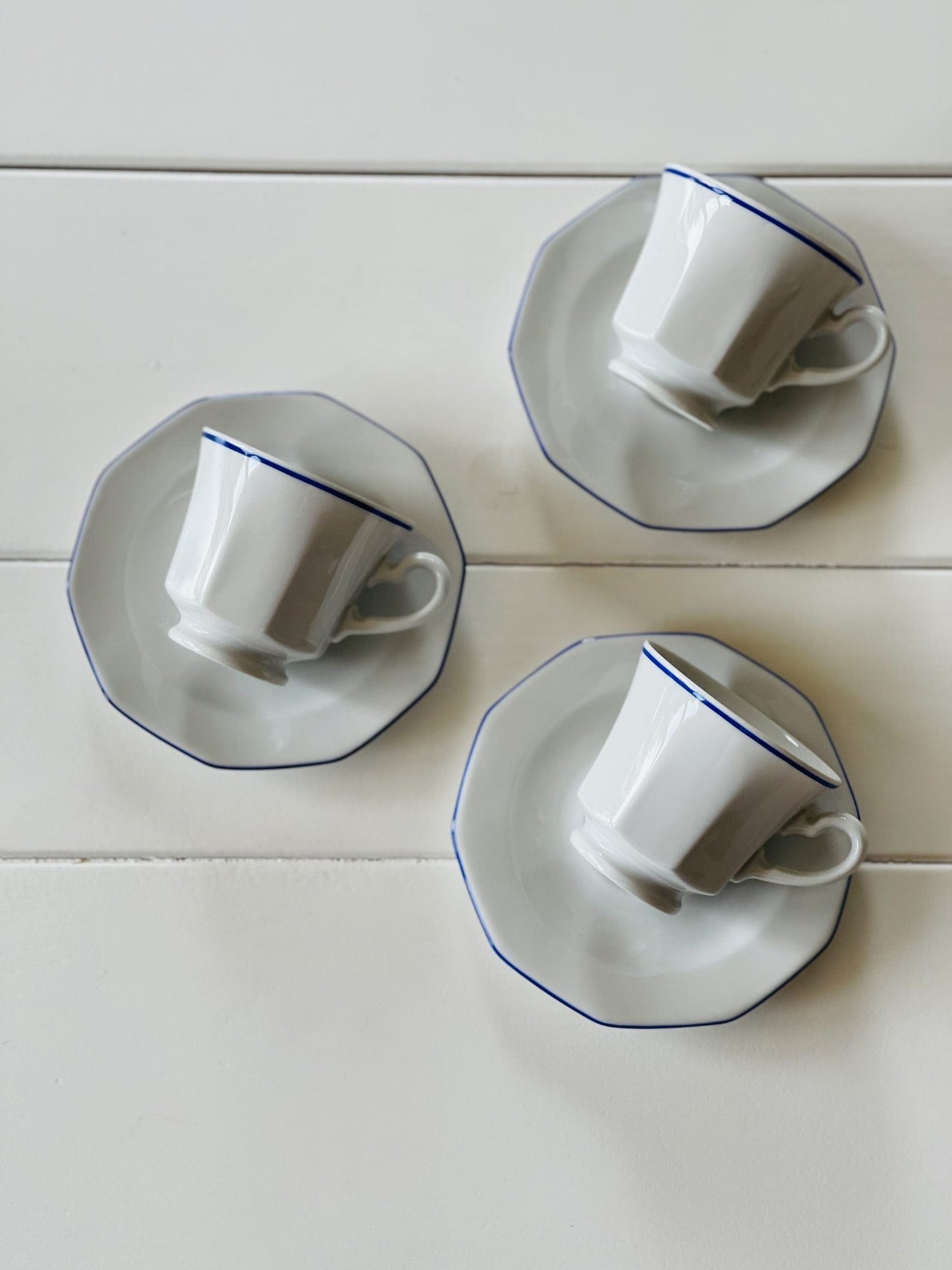 Set 3 cești geometrice