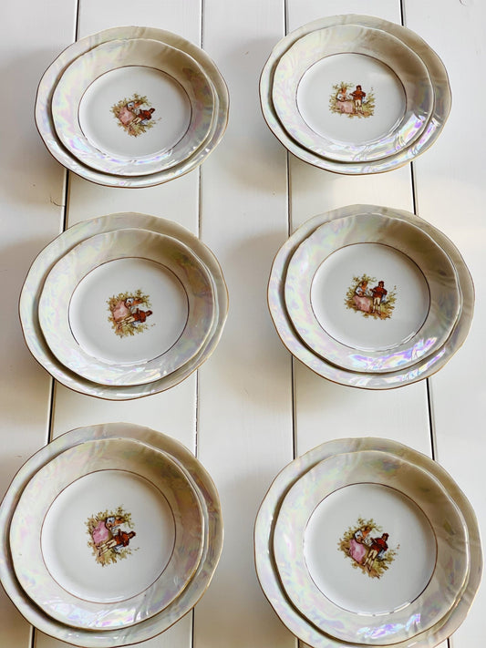 Set farfurii Fragonard