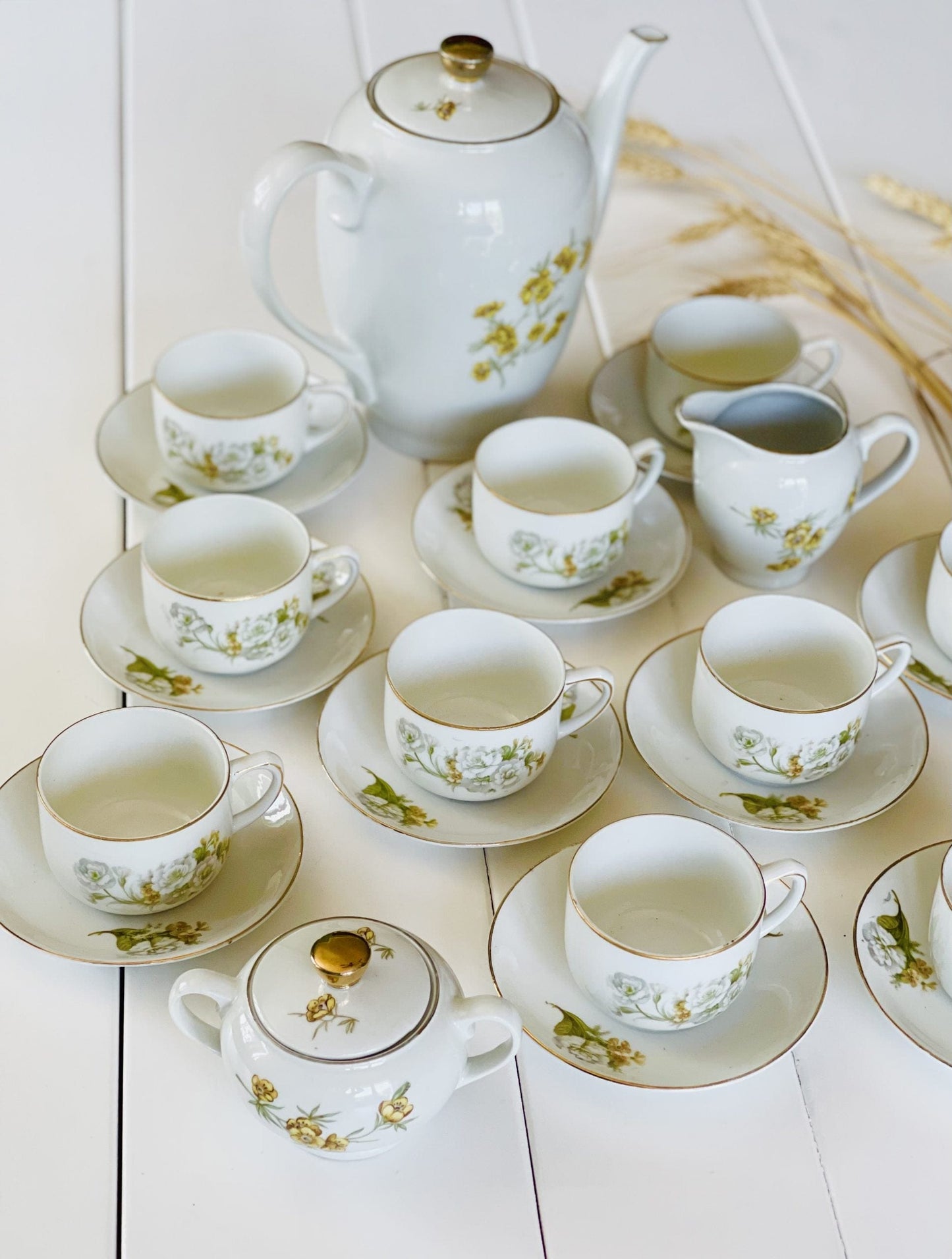 Flori de câmp - set pentru 8 persoane