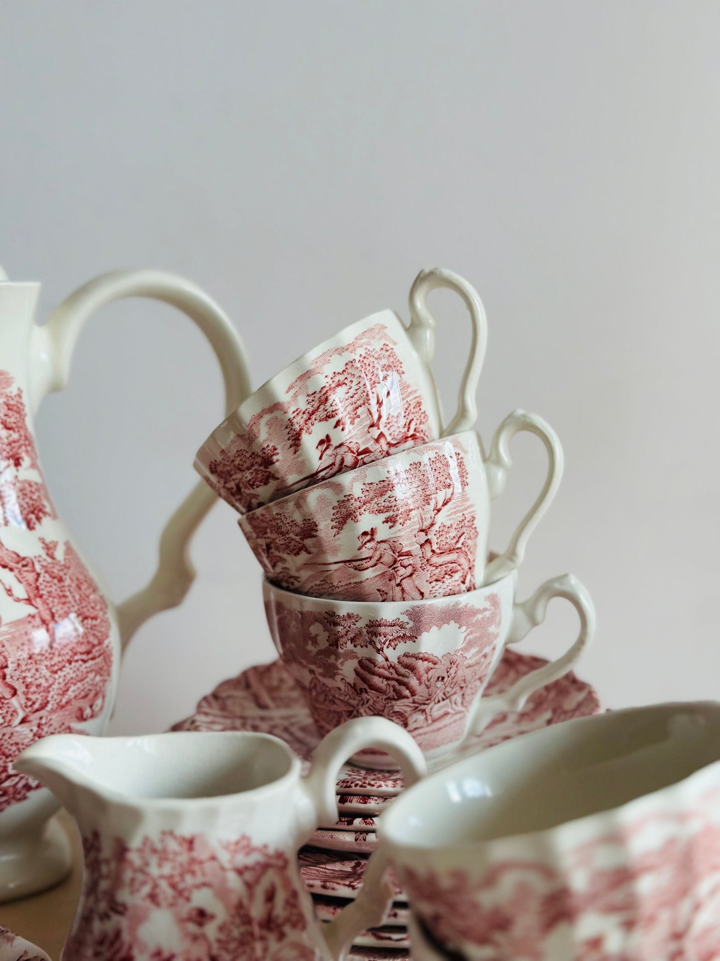 Set de ceai/cafea + mic dejun The Hunter de la Myott, 6 persoane