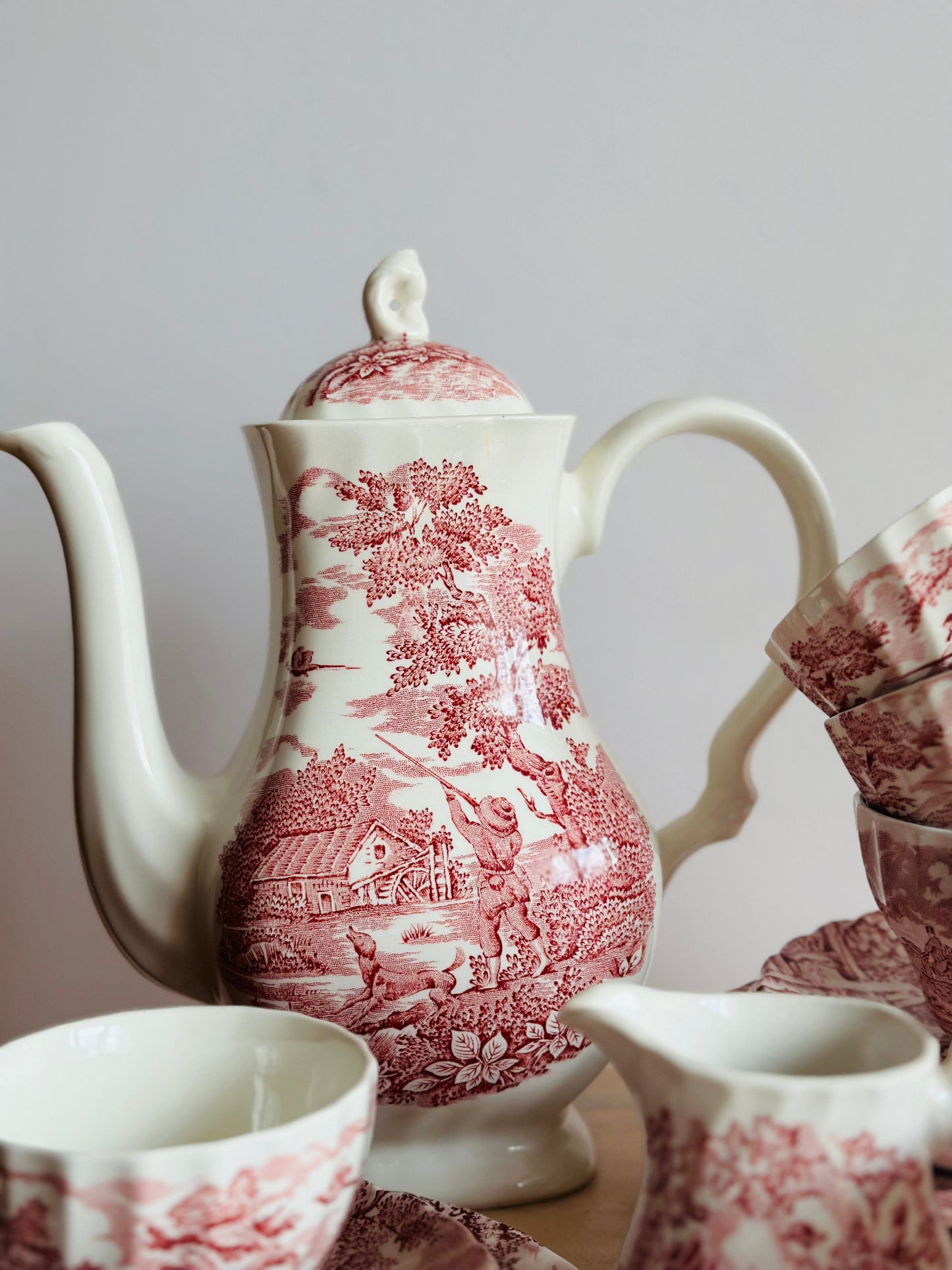 Set de ceai/cafea + mic dejun The Hunter de la Myott, 6 persoane