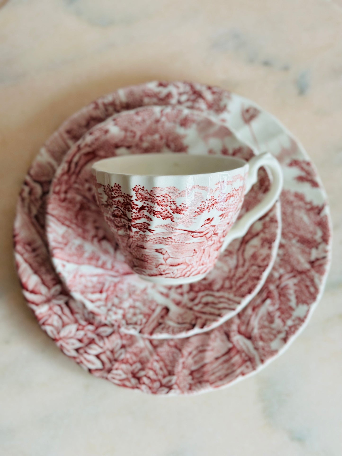 Set de ceai/cafea + mic dejun The Hunter de la Myott, 6 persoane