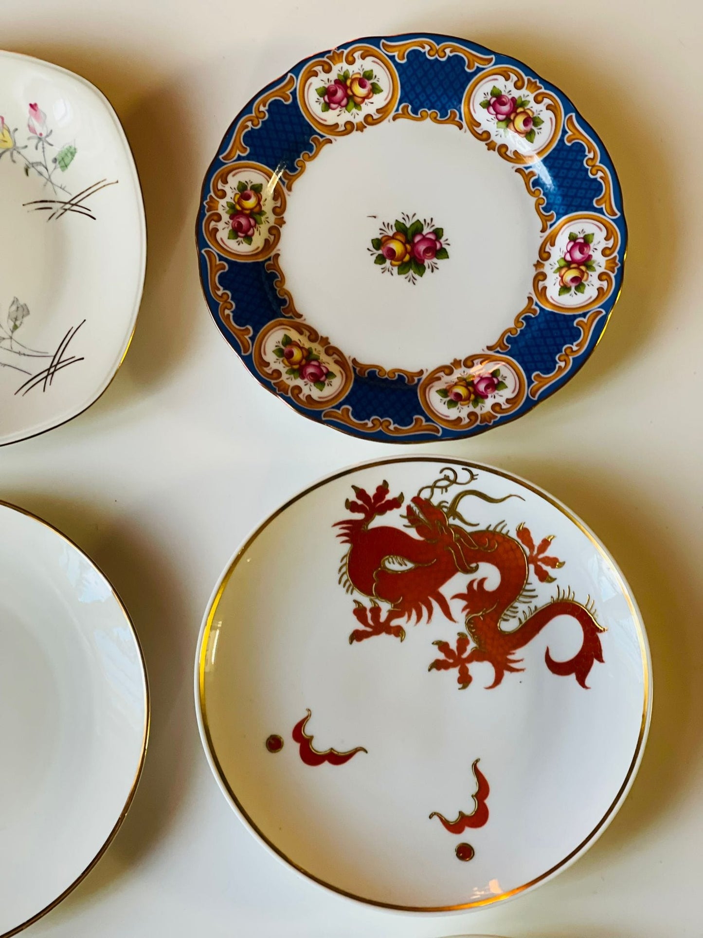 Set 6 farfurii aperitiv - modele diverse