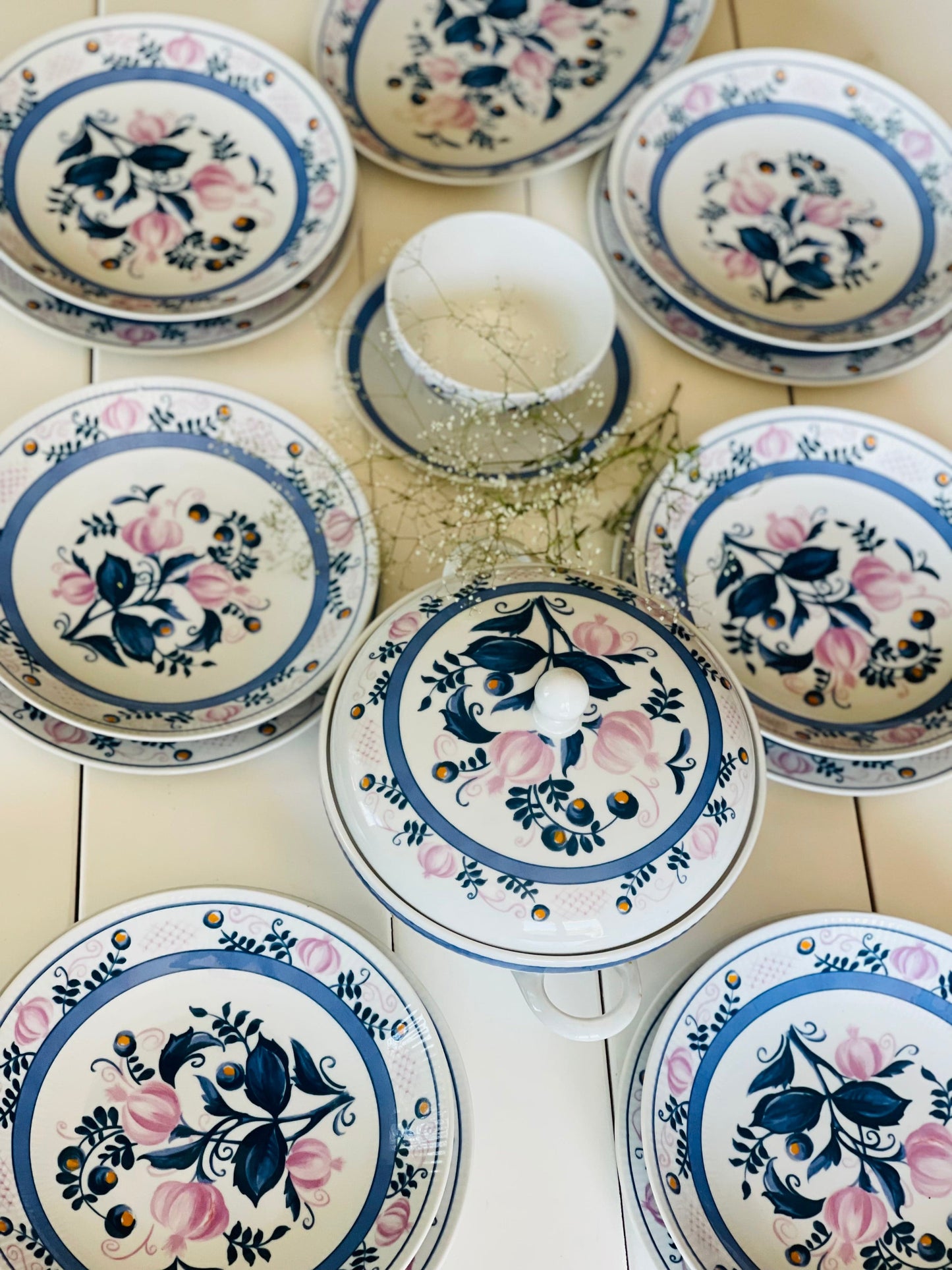 Set de masă Frederika, 6 persoane