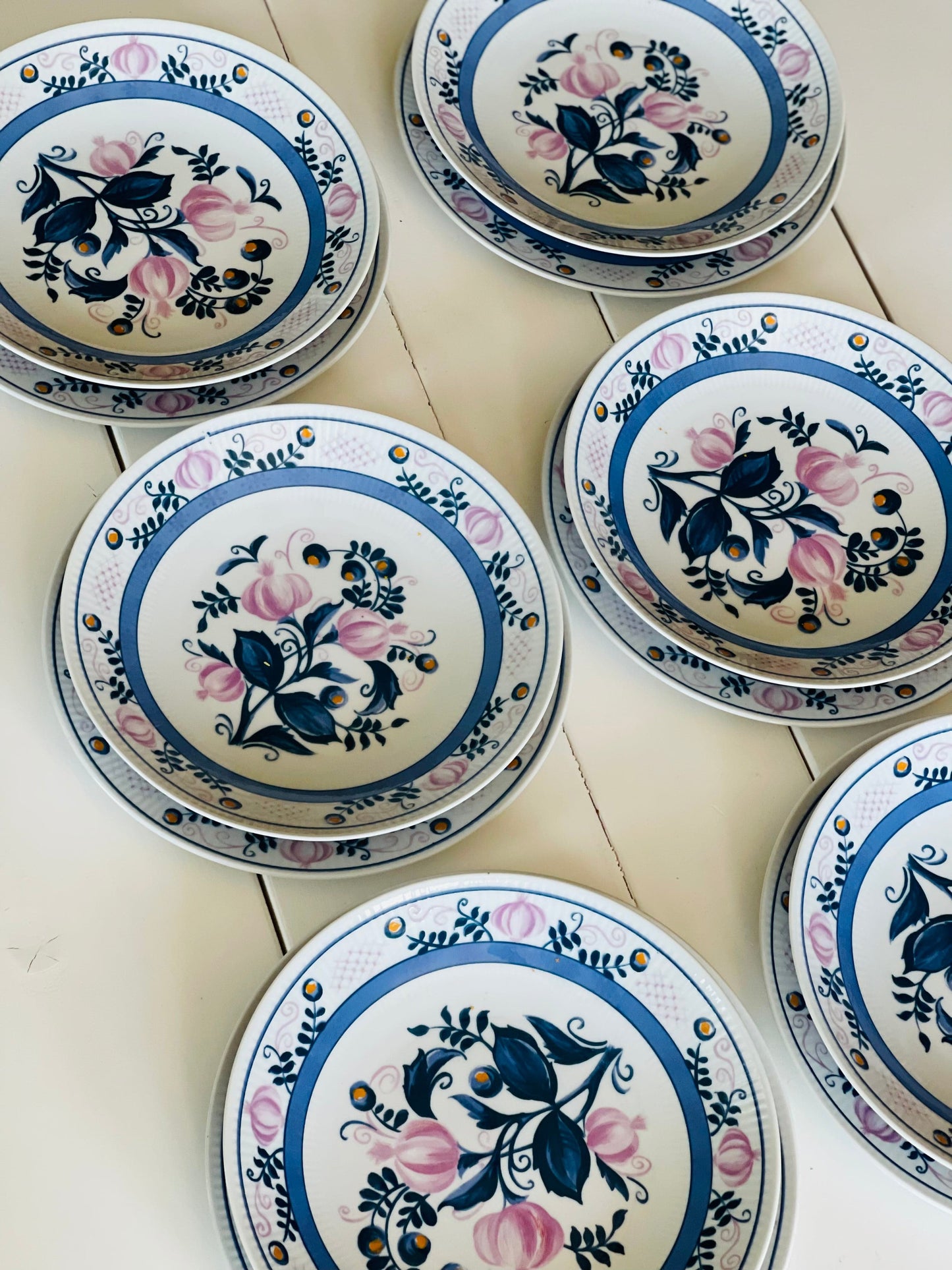 Set de farfurii Frederika, 6 persoane