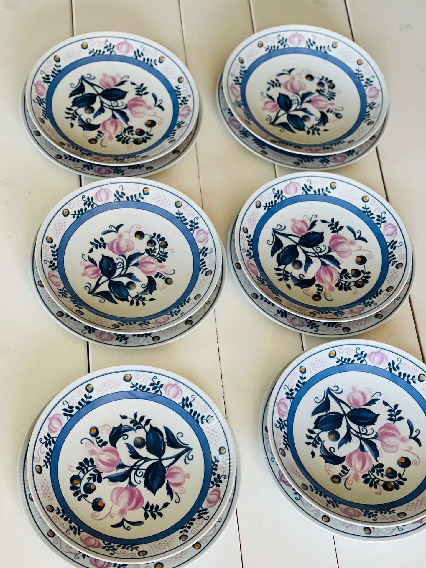 Set de farfurii Frederika, 6 persoane