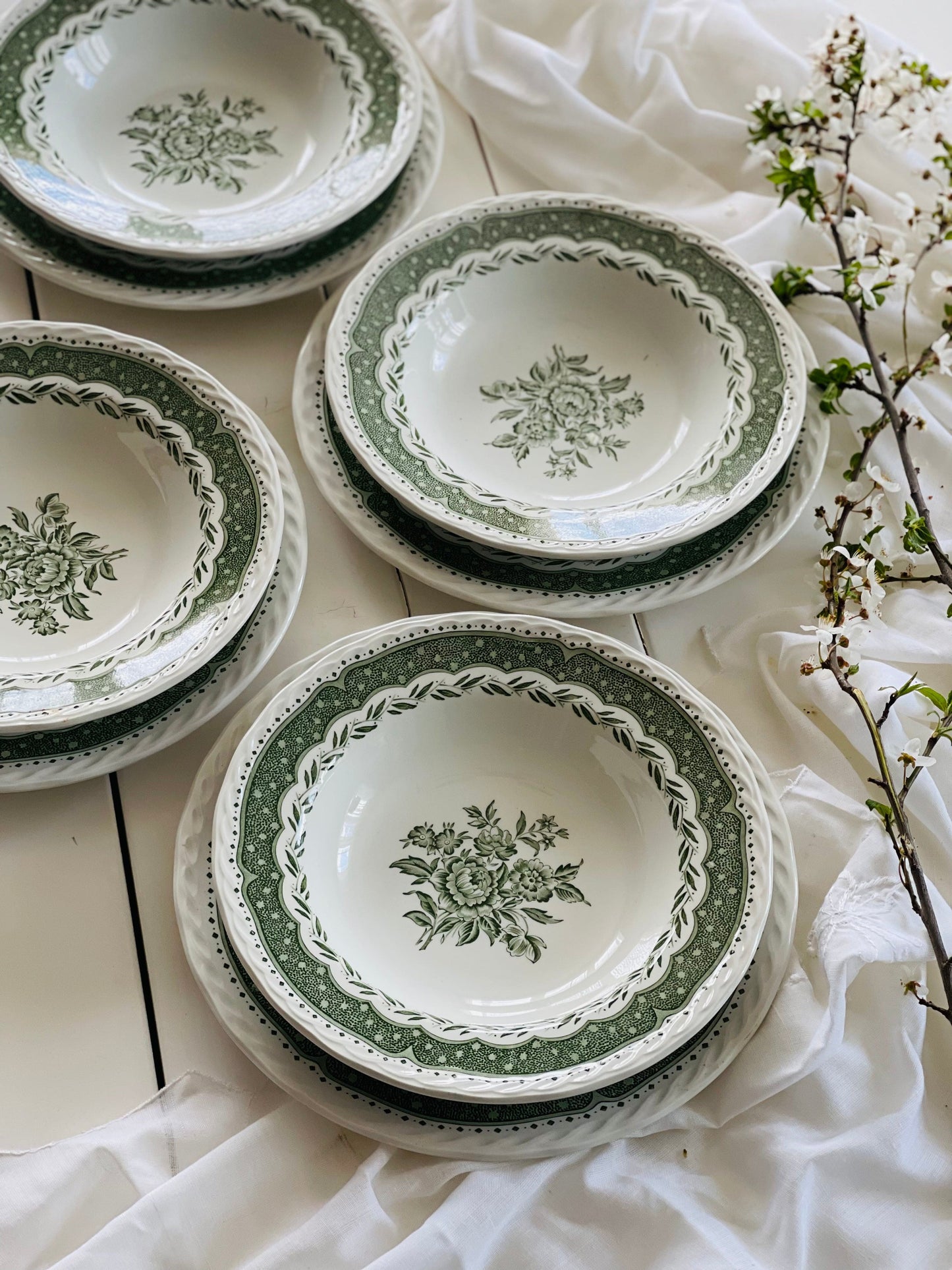 Set farfurii Grindley Stratford - 4 persoane