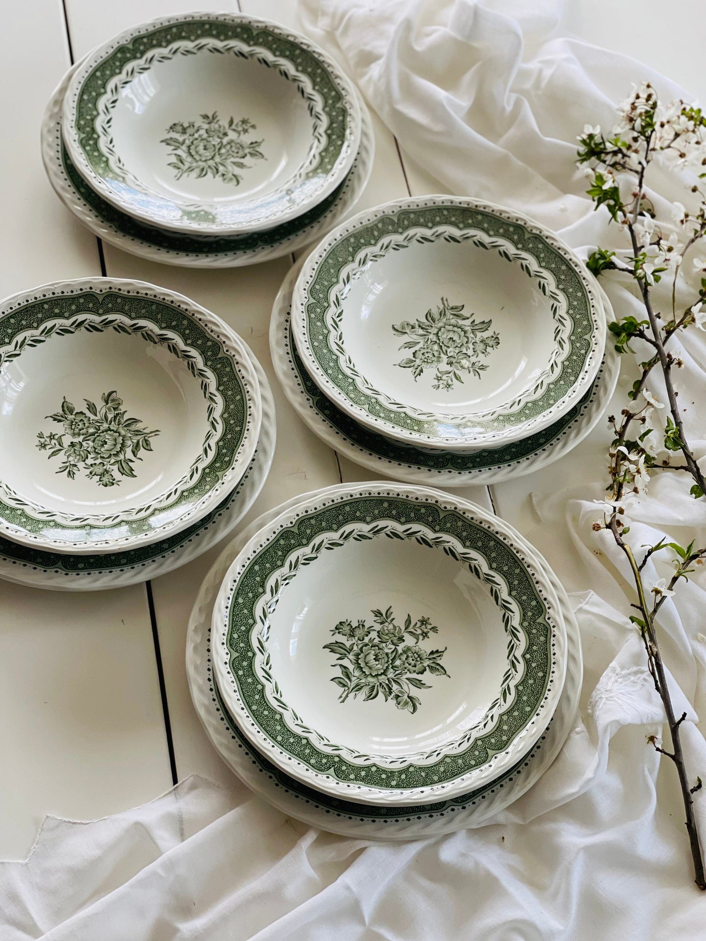 Set farfurii Grindley Stratford - 4 persoane
