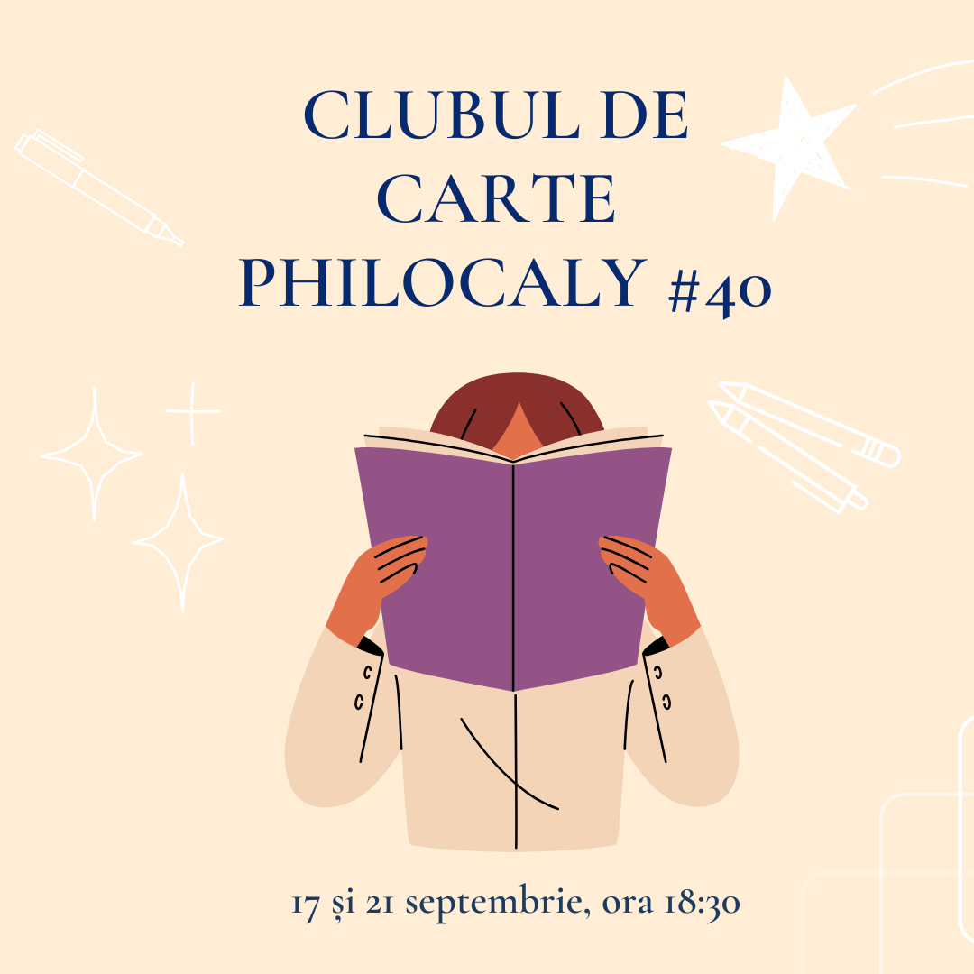 Clubul de carte Philocaly #40 - septembrie 2026