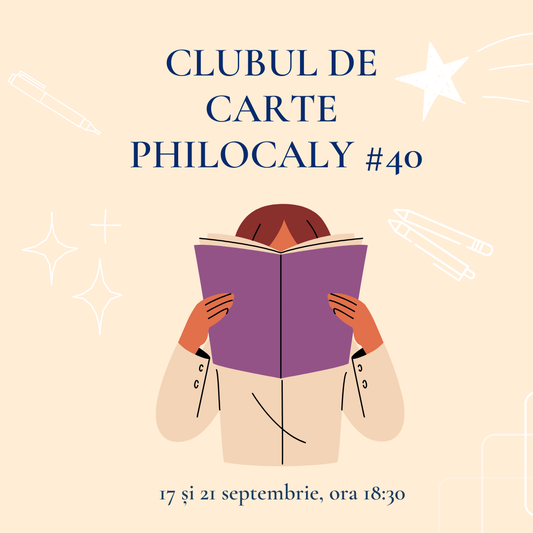 Clubul de carte Philocaly #40 - septembrie 2026