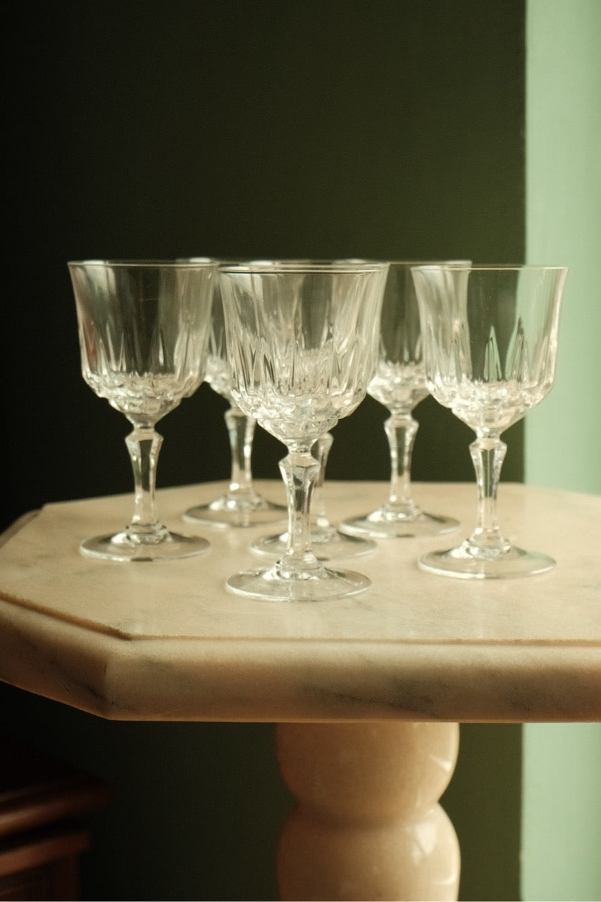 Set 6 pahare de cristal
