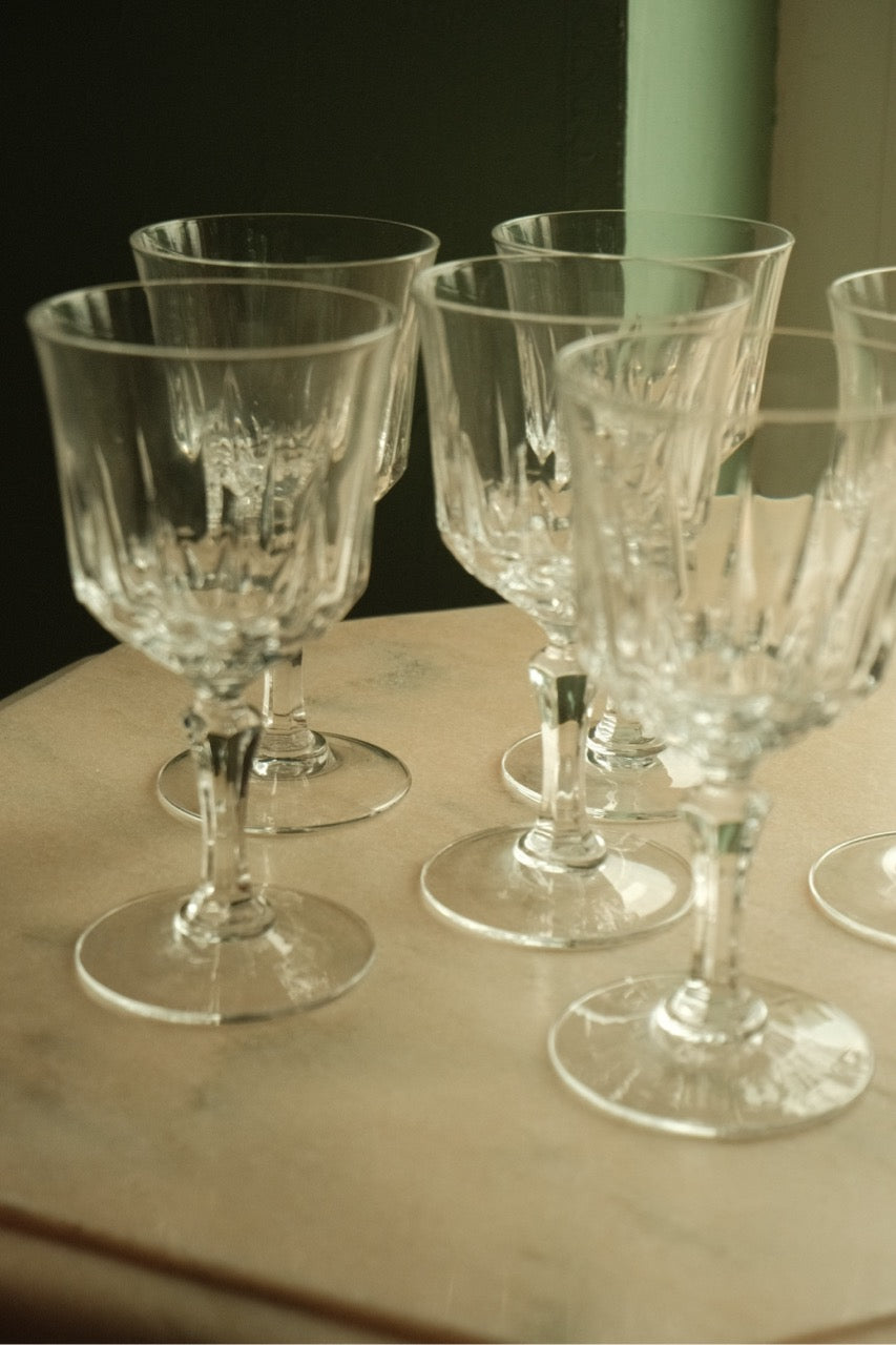 Set 6 pahare de cristal