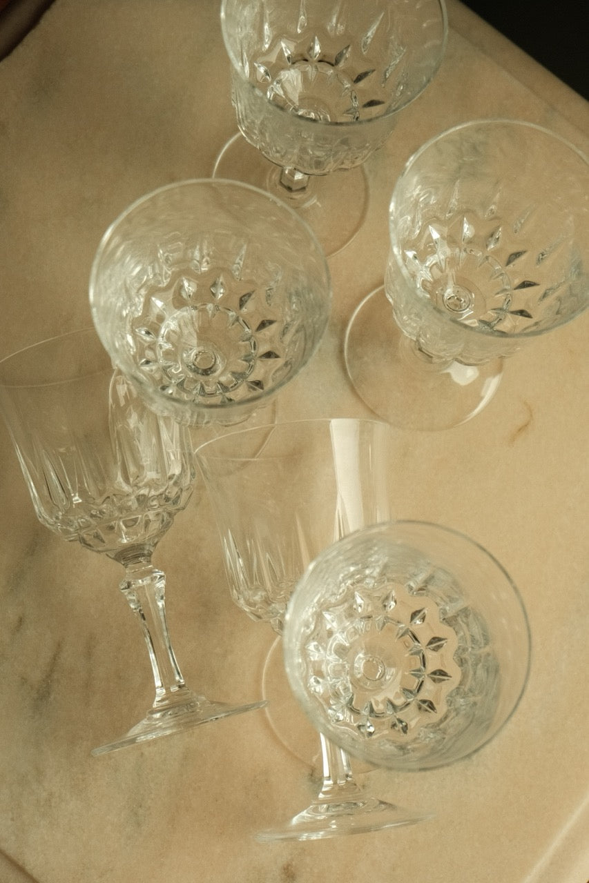 Set 6 pahare de cristal
