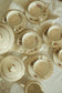 Set ceai/cafea cu flori colorate