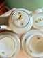Set de ceai/cafea cu ferigi Schriding