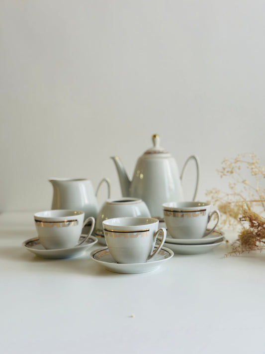 Set de ceai/cafea din porțelan de Cluj - 3 persoane