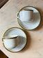 Set 2 cești art-deco