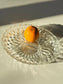 Platou oval de cristal