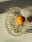 Platou oval de cristal