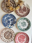 Set 6 farfurii late mix & match, porțelan englezesc