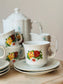 Set ceai/cafea cu trandafiri - 4 persoane