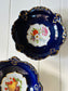 Set 2 boluri cobalt pictate manual