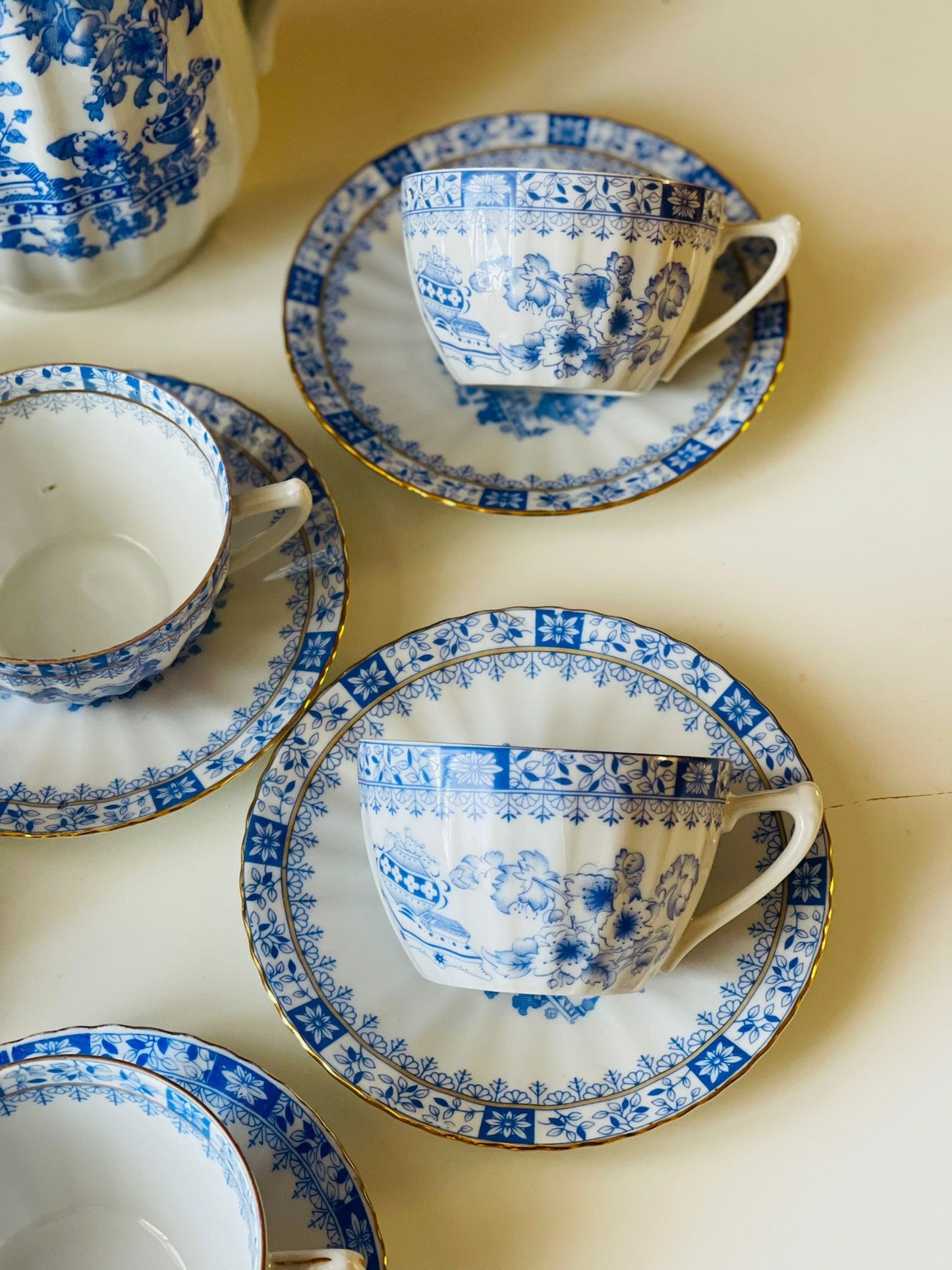 Set de ceai cu motive asiatice, ediție de colecție - 6 persoane