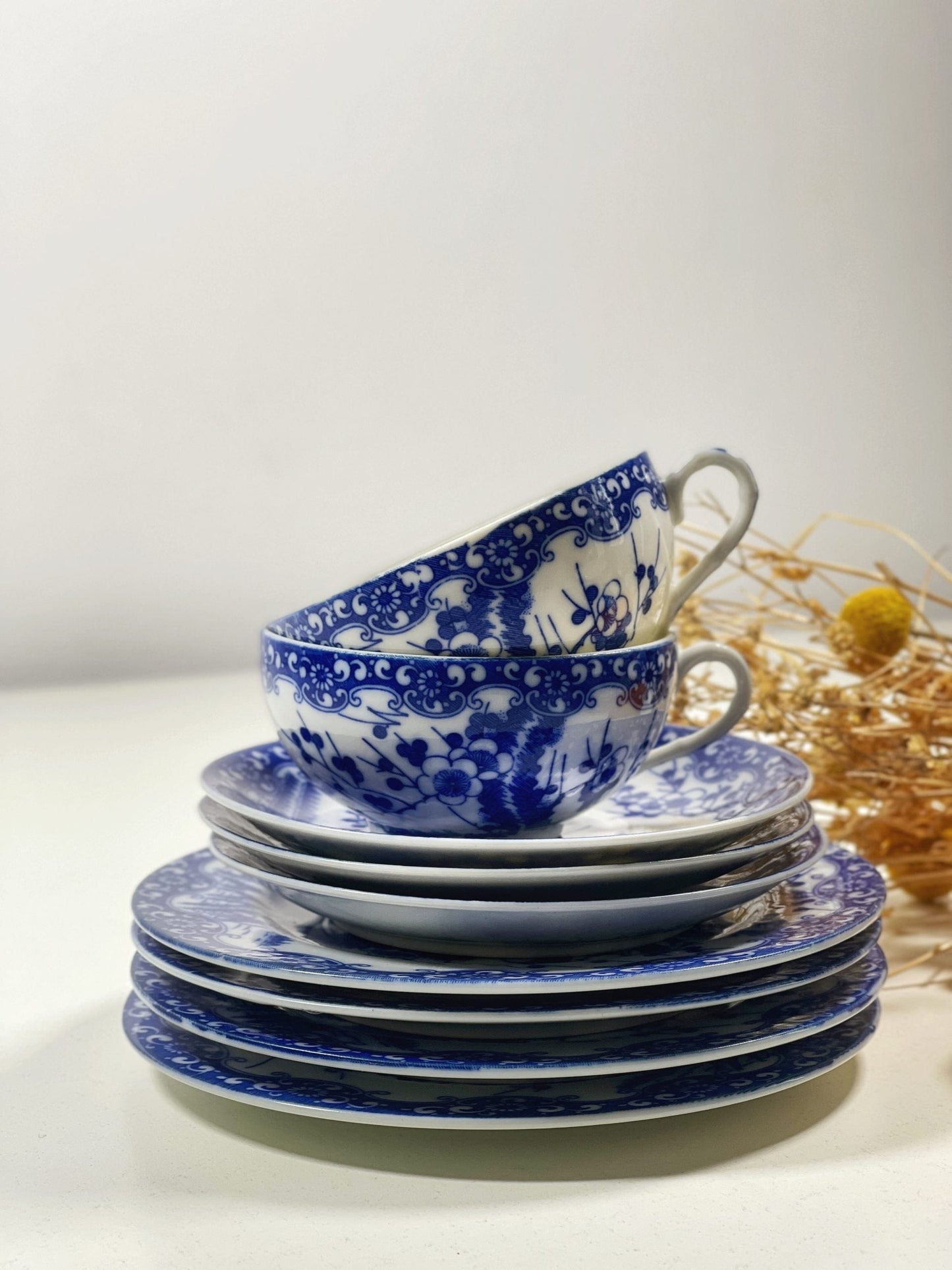 Set special, de colecție - porțelan japonez, 21 piese