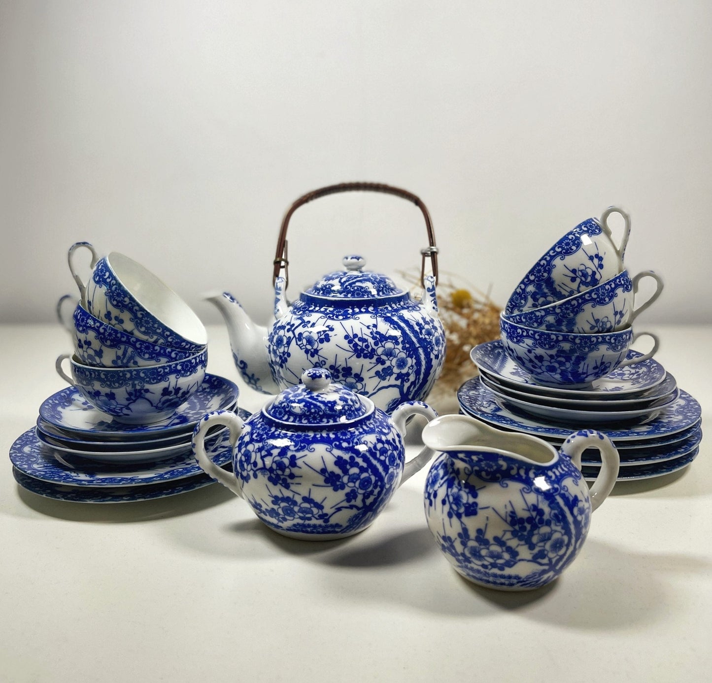 Set special, de colecție - porțelan japonez, 21 piese