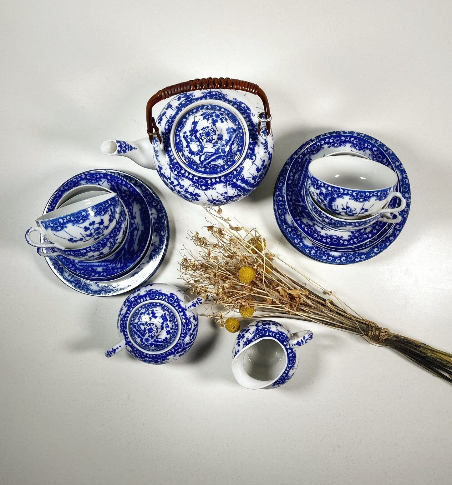 Set special, de colecție - porțelan japonez, 21 piese