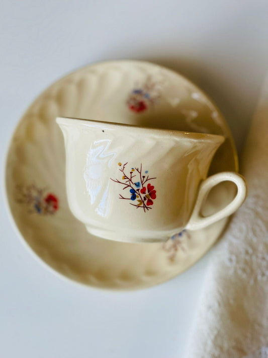 Flori și iubire de frumos - ceașcă din ceramică